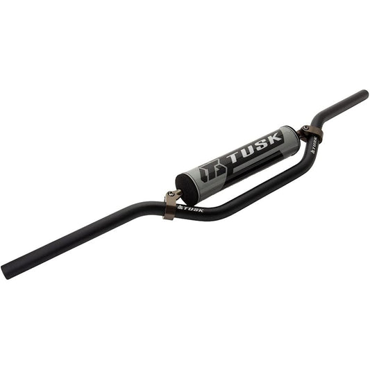 TUSK T-10 aluminum 7/8 inch handlebar CR high bend black
