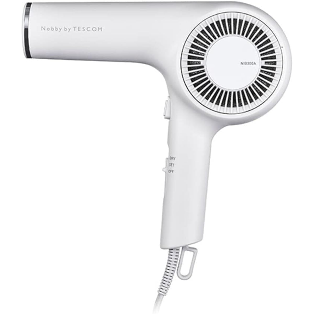 TESCOM Hair Dryer Professional Protect Ion Lightweight Easy Plug Nobby by TESCOM Nobby White Ash NIB300A-W