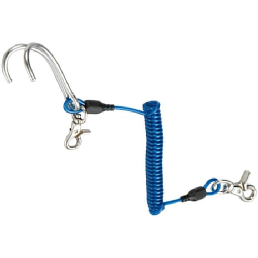 PROBLUE Coil type current hook 2 AC-94-2 Drift dive blue