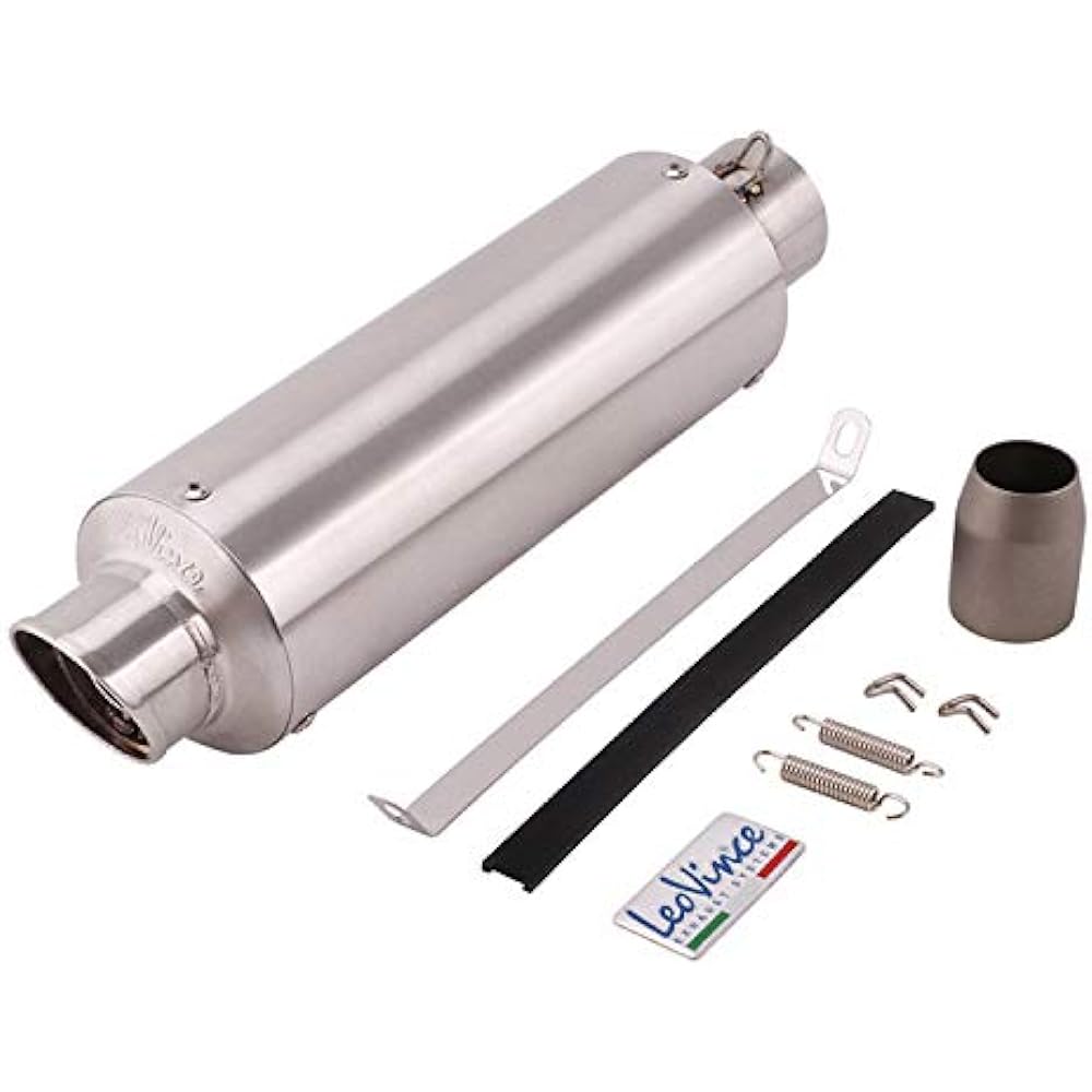 Bike Muffler, Slip-on Muffler, Bike Silencer, 2 inches (50.8 mm), Universal