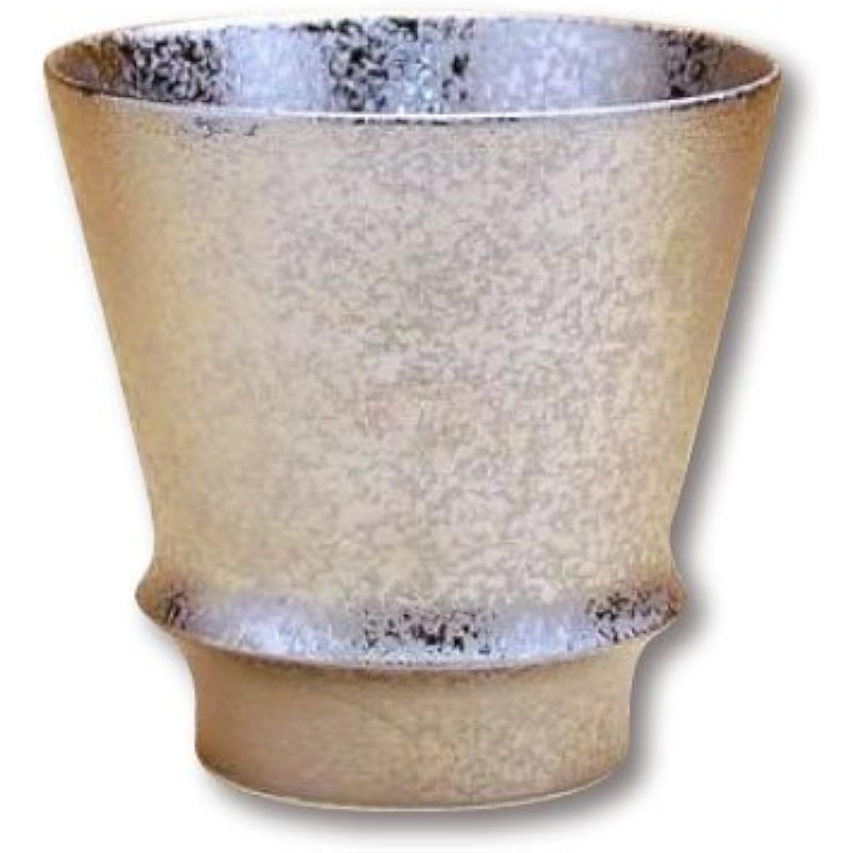 Shochu Glass Arita Ware Stylish Silver Color Supreme Shochu Glass Ceramic Made in Japan