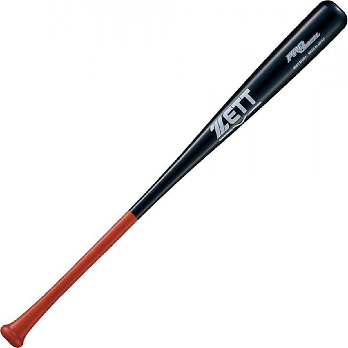 ZETT Soft Baseball Wooden Bat Pro Model 84cm 760g Average Made in Japan BWT38384