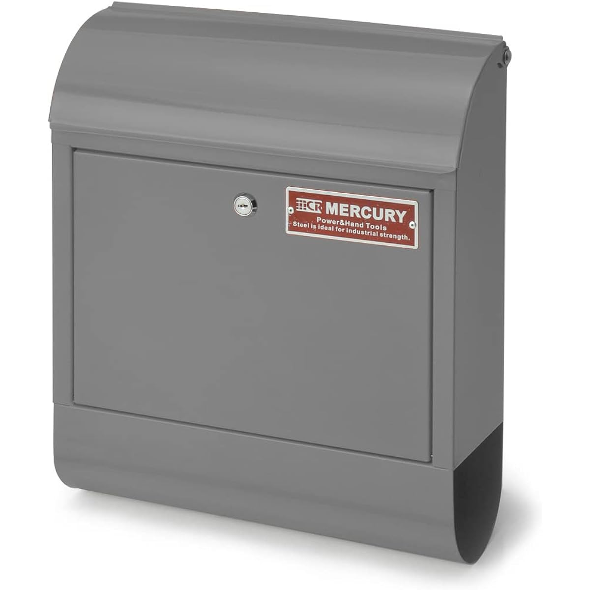 MERCURY Mailbox Matte Gray Mailbox W38xD12xH45cm MEMABOMG