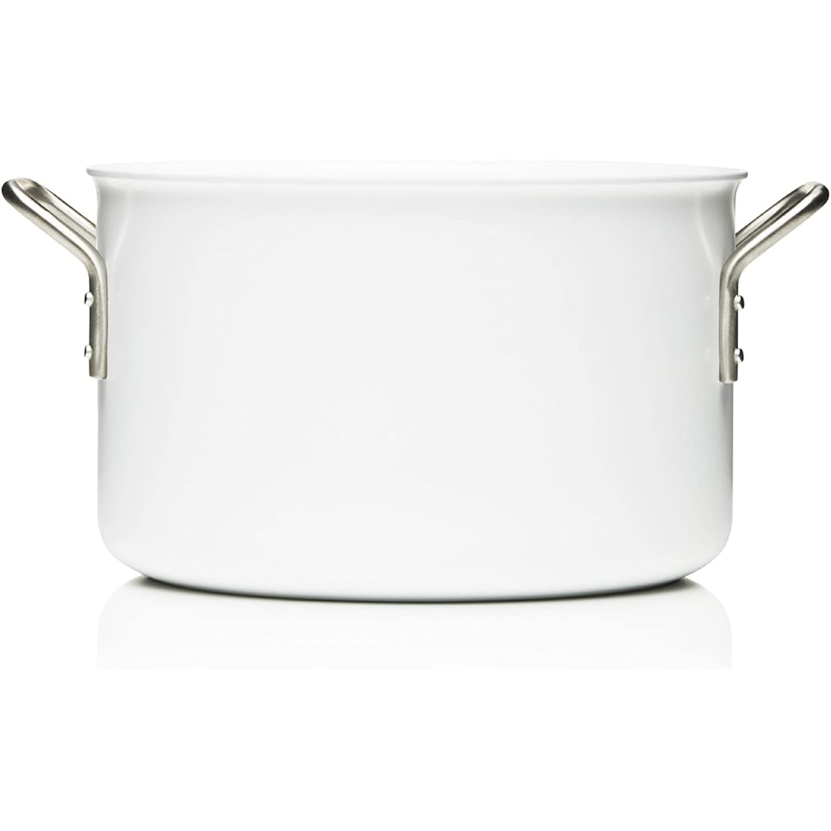 EVA-TRIO White Line Double Handed Pot 24cm/7.0L White 256670