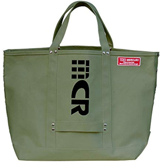 Keystone Mercury Hard Canvas Tote Bag L Khaki W60×D20×H35cm ME050614