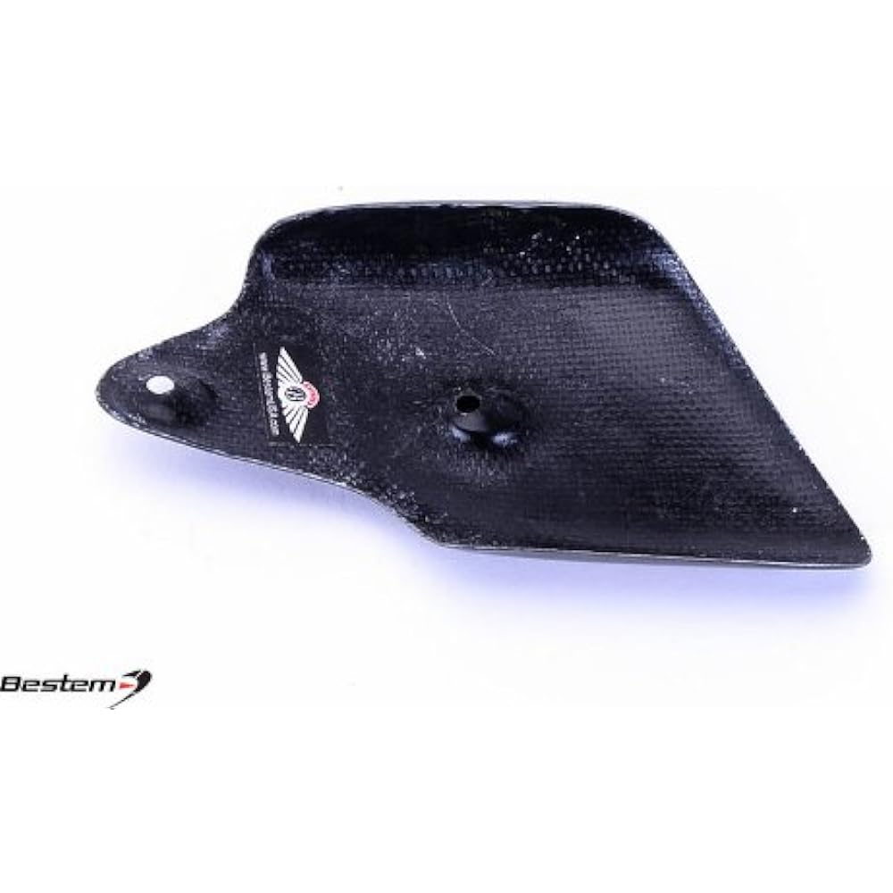 Bestem CBDU-996-EHC Black Carbon Fiber Fiber Exhaust Cover DUCATI 748 916 996 998