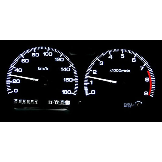 SPRINTER_TRUENO / COROLLA_LEVIN Super diffused LED set for meter [Color] Super white AE86-LW