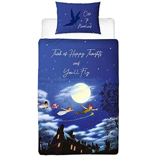 3200 Disney Peter Pan Disney Peter Pan Duvet Cover + Pillowcase Set Single [Parallel Import]