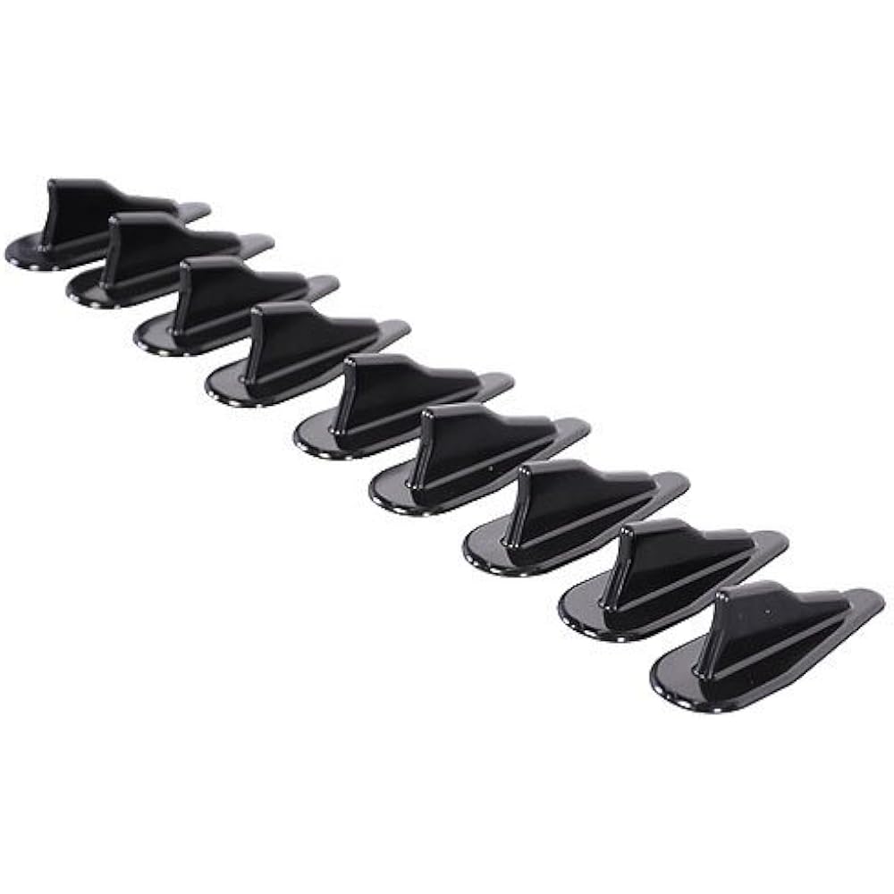 IKON MOTORSPORTS Roof Spoiler Lexus EVO Style Voltex Generator Roof Spoiler 10 Set | 1997 1998 2001 2002 2005 2005 2007 2009 2007 2009