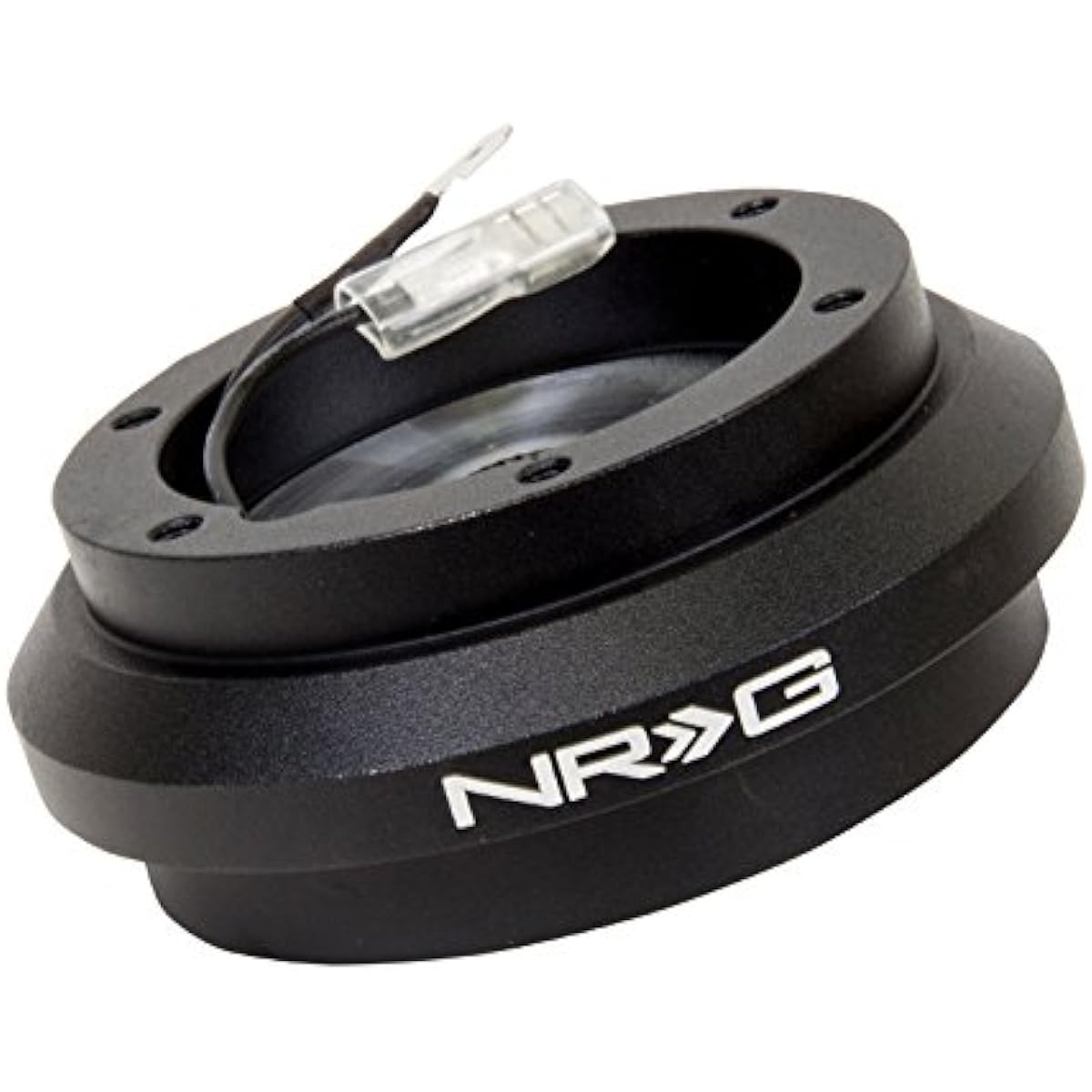 NRG Innovations NRG-SRK-190H Racing Style Cover Quick Release Short Hub Adapter 6 x 70mm Bolt Pattern Black Body