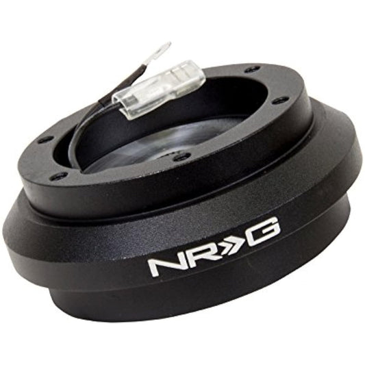 NRG Innovations NRG-SRK-190H Racing Style Cover Quick Release Short Hub Adapter 6 x 70mm Bolt Pattern Black Body
