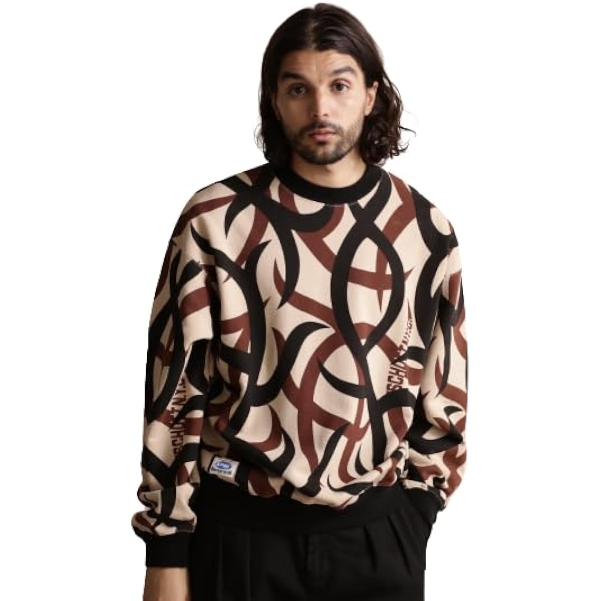 [Schott NYC] [WEB LIMITED] TRIBAL CAMO SWEAT/Tribal Camo Sweat Men's 782-3232010