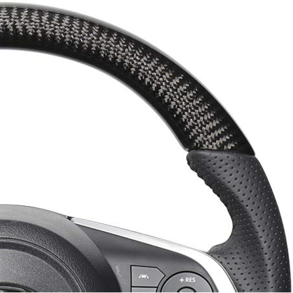 REAL Steering [Rise (200 series) / Roomy (late 900 series) / Justy (late 900 series)] Black carbon TYD-BKC-BK