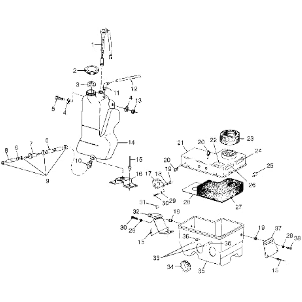 POLARIS Snow Mobill Baffle Assembly Genuine OEM Parts 1253116 1 piece