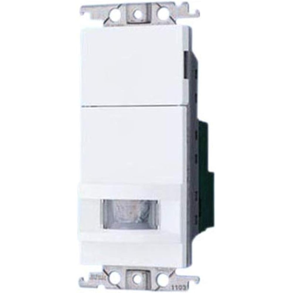 Panasonic WTK1911WK Automatic switch with wall-mounted heat ray sensor, slave unit, white