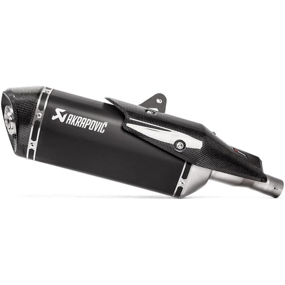 AKRAPOVIC Slip-on Muffler Black Titanium EURO5 X-ADV S-H7SO4-HRTBL