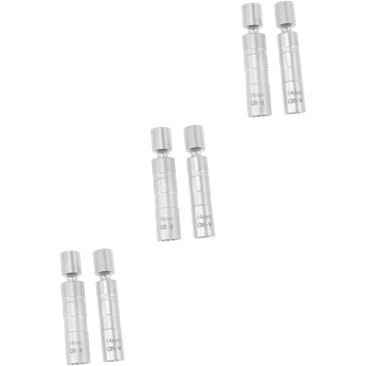 ABOOFAN 3 Pair Spark Plug Car Accessories Accessories Vehicle Metal