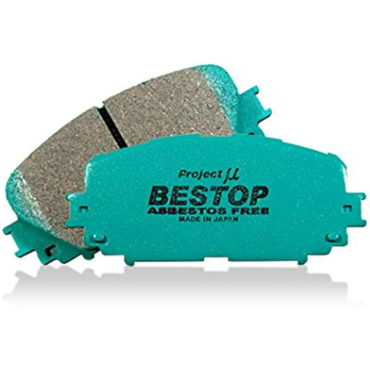 Project mu [Project μ] Brake Pad BESTOP [F134] Aqua NHP10 Vitz KSP90/KSP130/SCP90/NCP95/NSP130/NSP135 Axio NZE141/NRE160/161 Porte/Spade NSP140/141 145 BE STOP/F134