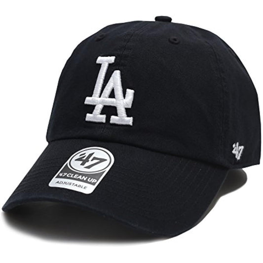 [B-RGW12GWS-BKD] Forty Seven Brand 47BRAND Low Cap Los Angeles Dodgers Collaboration CAP Hat Baseball Black MLB Major League Genuine Product