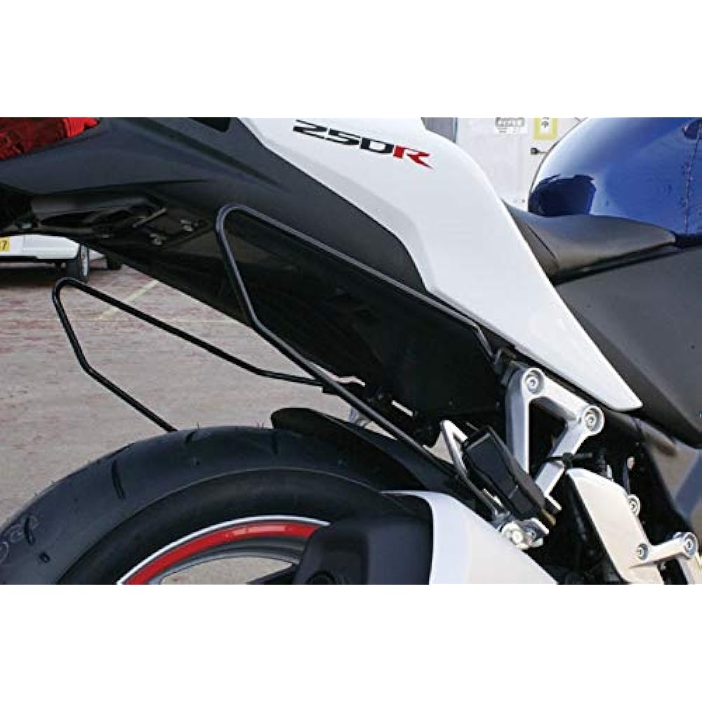 PLOT Saddle Bag Support Steel Black (Painted Finish) 400X(13-15), CBR250R(11-15), CB250F(11-15) PSD177