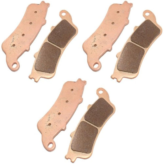 Caltric Front Rear Brake Pads for Honda 1800 Vtx1800 Vtx-1800 Front Rear Brake 2002-2011
