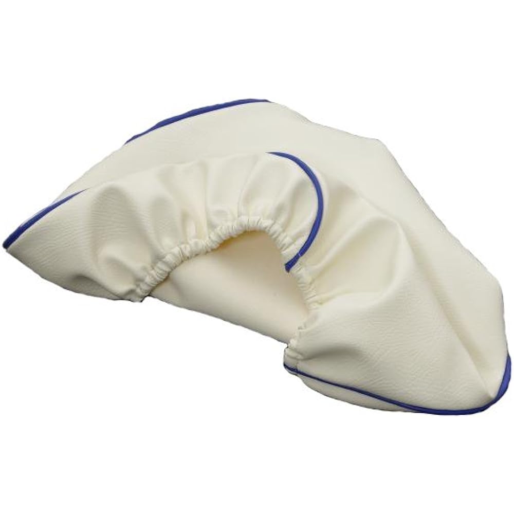GRONDEMENT Seat Cover Cover Type Zoomer White/Blue Piping GR80HC20P50