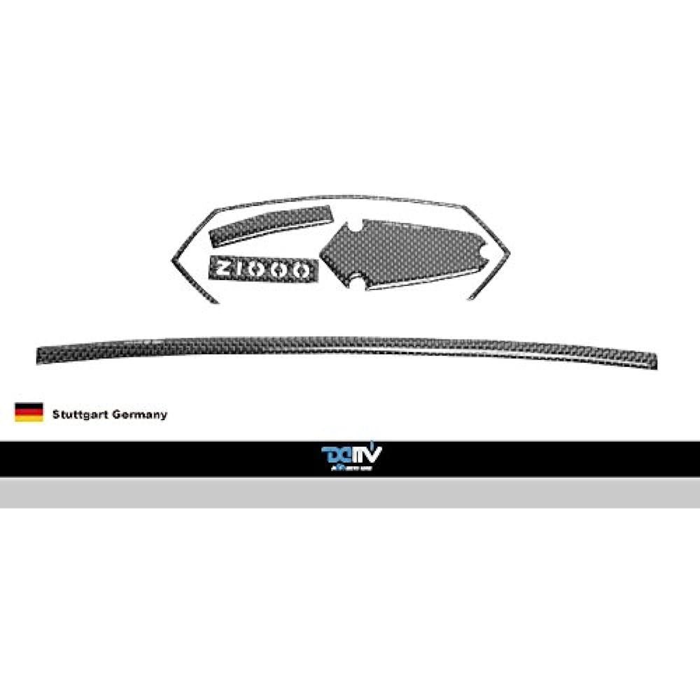 KAWASAKI Z1000 10-13 Meter Protect Pad K3 Carbon (Meter Apperance Pad) DI-CMAP-Z110-13