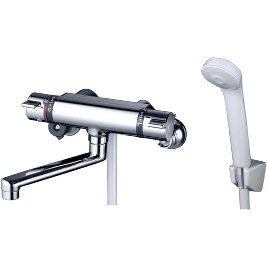 KVK Thermostatic shower (water repellent) with 170mm pipe (for cold regions) KF800WTHS Gray