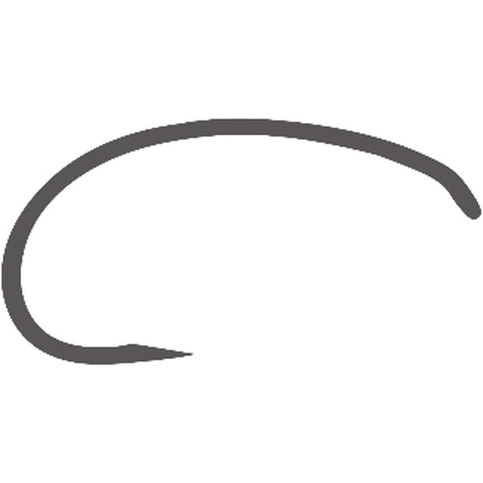 TIEMCO Single Hook Q100 TMC2487BL Barbless No. 20