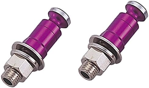 POSH Motorcycle Supplies Color Turn Signal Stay M10mm Silver 010101-03
