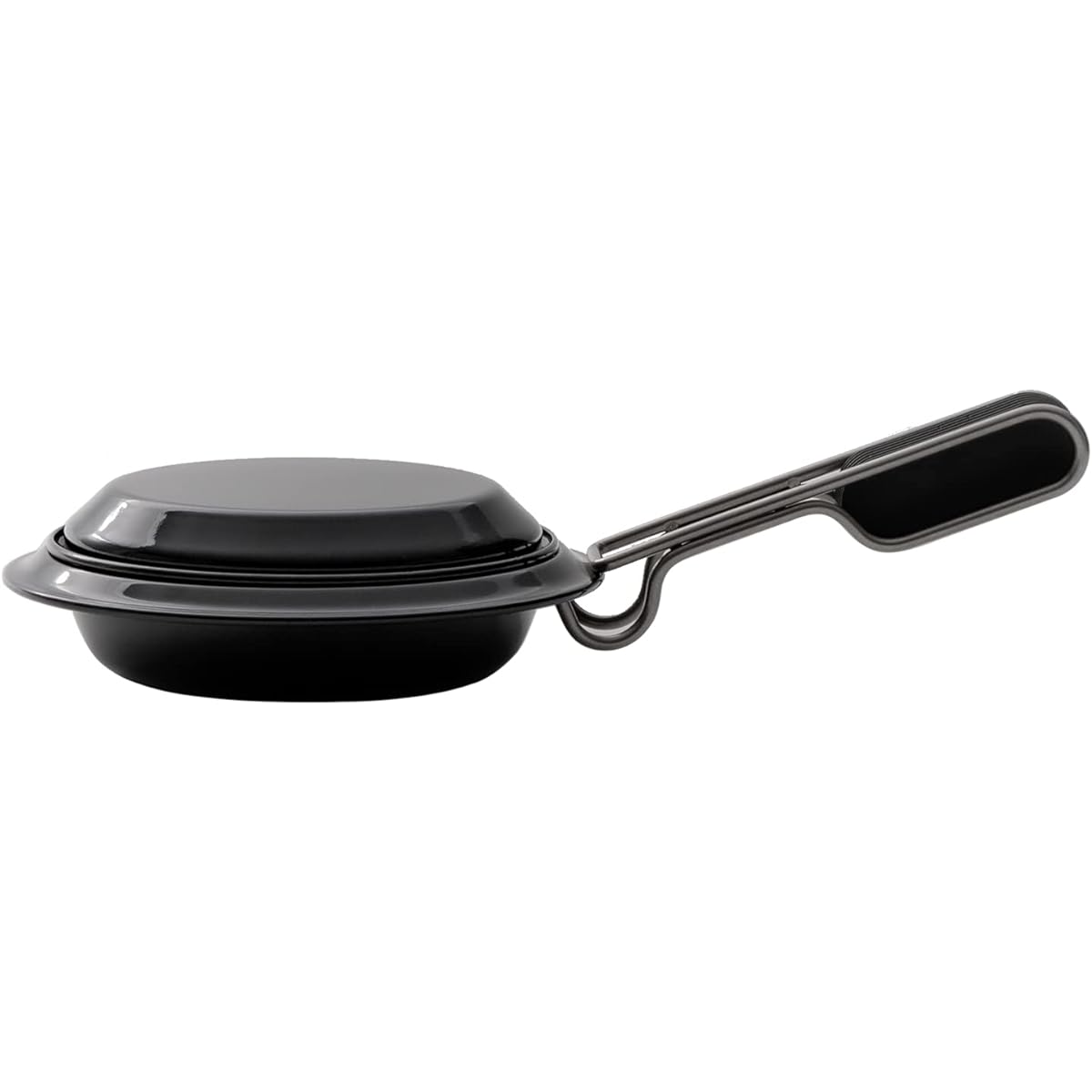 Object Made in Japan Enamel Skillet Plate 18cm Black