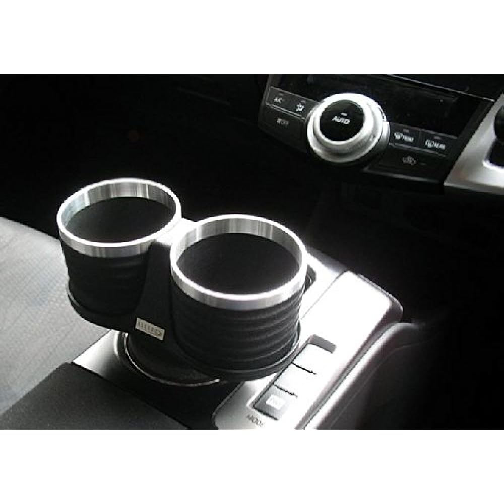 ALCABO Interior Multi-Pocket Series "Black/Ring Cup Holder (AL-T118BS)"