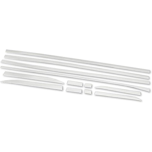 YOURS: 90 Series [Voxy] Exclusive Side Garnish 12PCS [Universal Step Equipped Vehicle] Stainless Steel 90 VOXY NOAH Custom Parts Accessories Dress Up TOYOTA Y403-009 [2] S