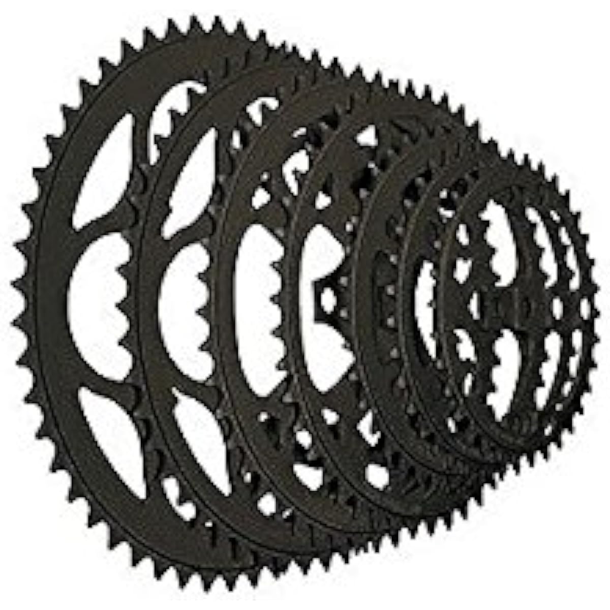 TIOGA Chainring (for 5 arms/PCD 110mm) 36T BLK Black