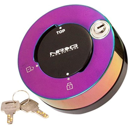 NRG Steering Wheel Quick Release Ha Lock NEO Chrome (NEOCHROME) Color (Part: SRK-101MC)