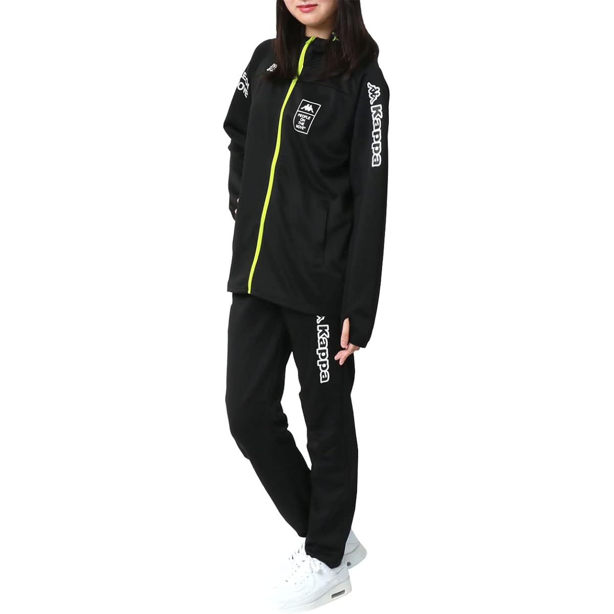 [Kappa] Women's Jersey Top and Bottom Set, Top and Bottom Sports Wear