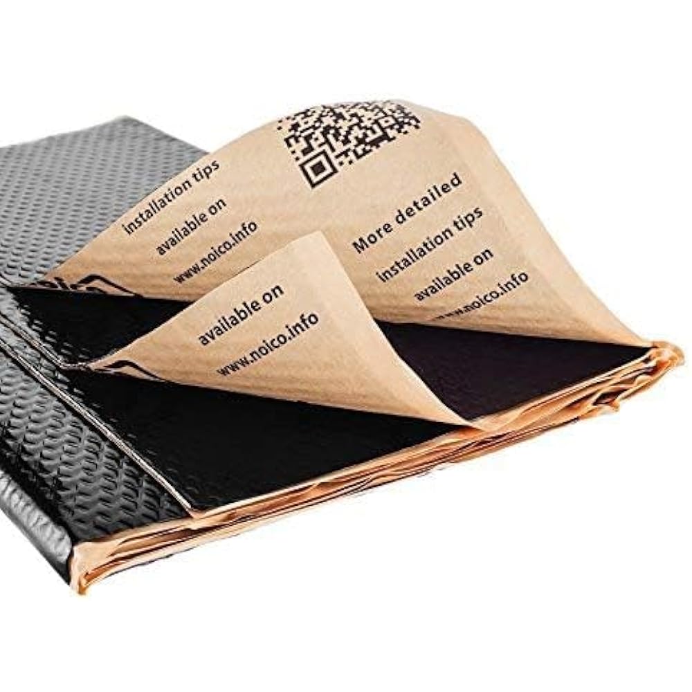 NOICO Black 80 mill 36 square Featdenet Dead Ning Buchil Restore Restore Restore Low Low Reduction Insulation