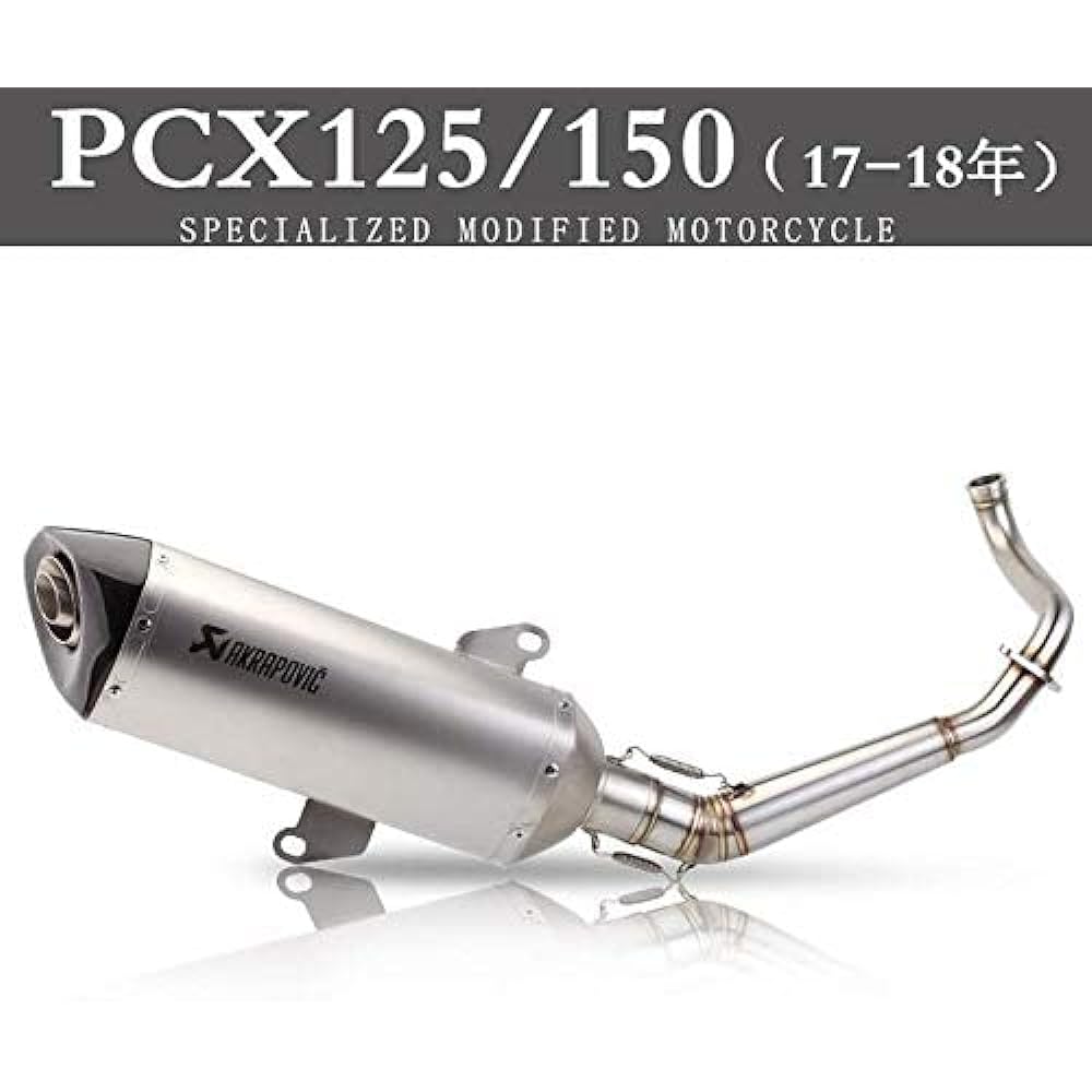 Slip-on Muffler Bike Silencer 50.8mm Honda PCX125 PCX150 2017-2018