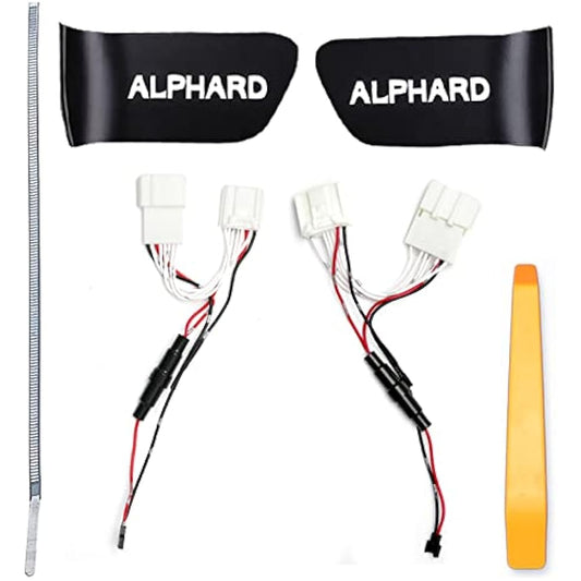 Alphard 30 series exclusive inner handle LED illumination light 9 color switching version Ver.2.0