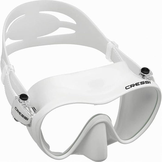 CRESSI Scuba Diving Snorkeling Mask [F1] Frameless Single Lens Colorful High Quality Silicone [Genuine Product]