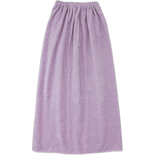 100cm length plain junior wrap towel lavender