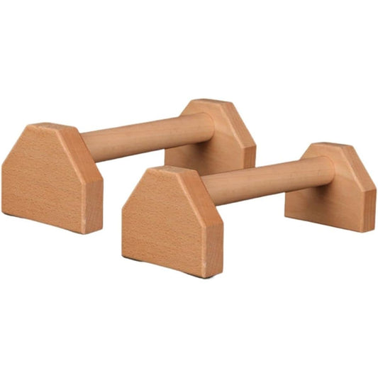 Mellbo Push Up Bar Wooden Push Up Grip Sit Up Bar Chest Muscle Training Goods