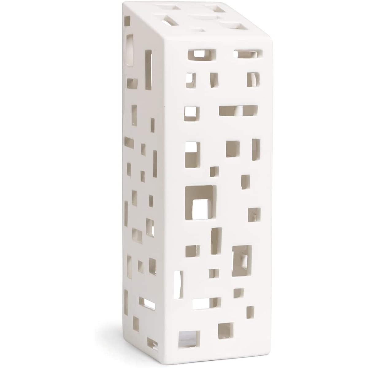 Kahler Urbania Tea Light House Ceramic Candle Holder Apartment Type