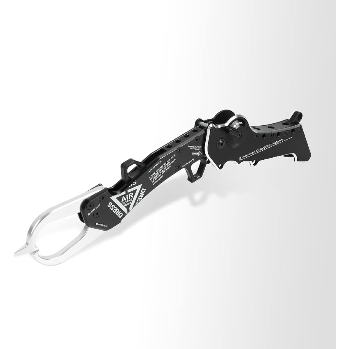 [DRESS] "2022" GRASPER HEAVY Fishing Fish Grip Folding Fishing Grip Fish Grip Machined Landing Stainless Steel Deformation