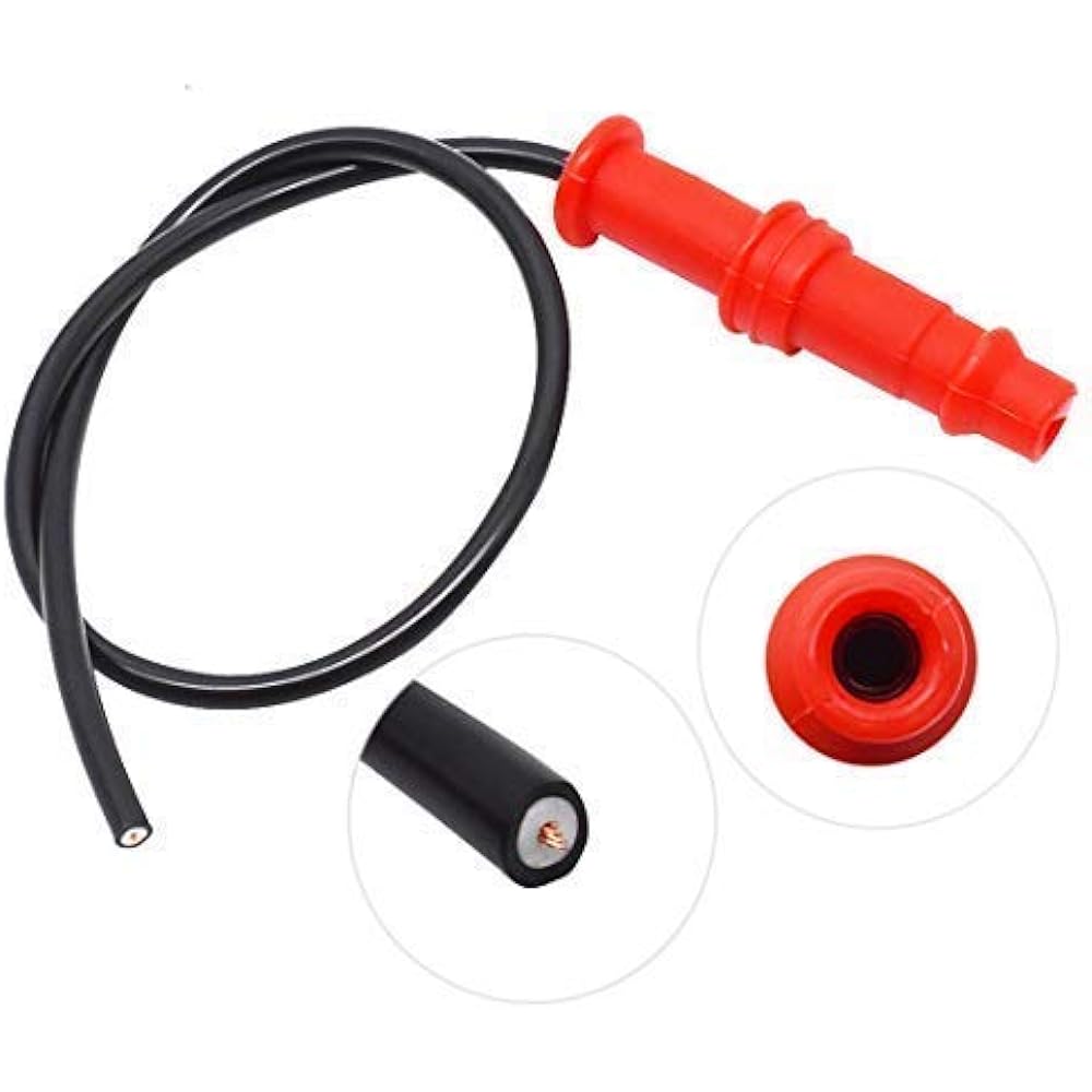 WFLNHB Spark Plug Wire & Cap 1997-2011 For Polaris Scrambler 500 3084980