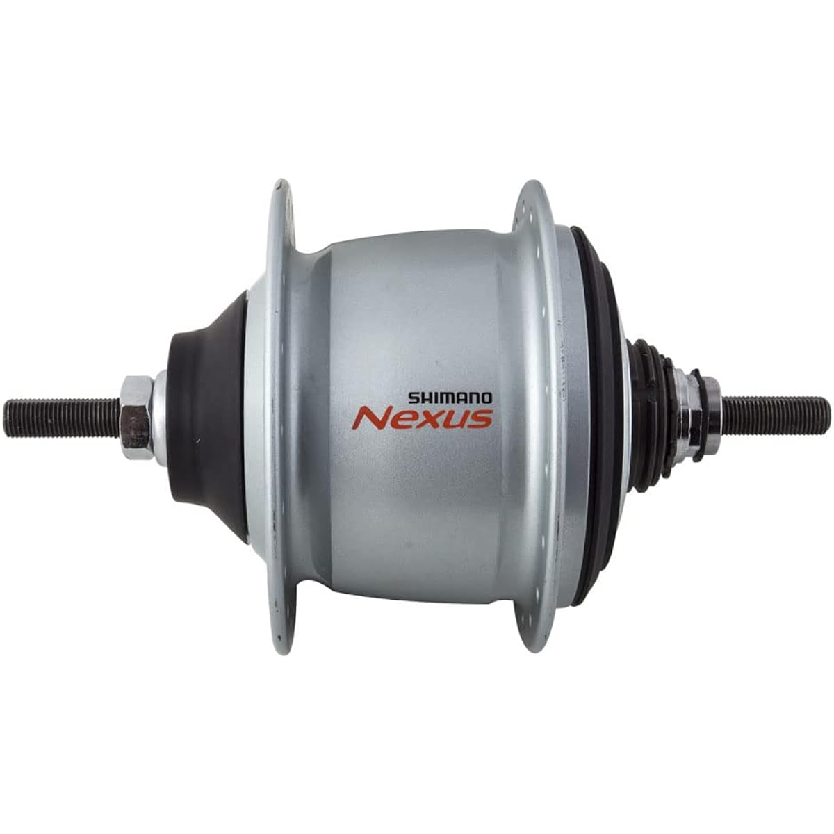SHIMANO Internal 8-speed transmission hub SG-C6011-8V 36H Shaft length: 184mm OLD: 132mm When installing the silver roller brake, please remove the left waterproof cap unit KSGC60118VAS