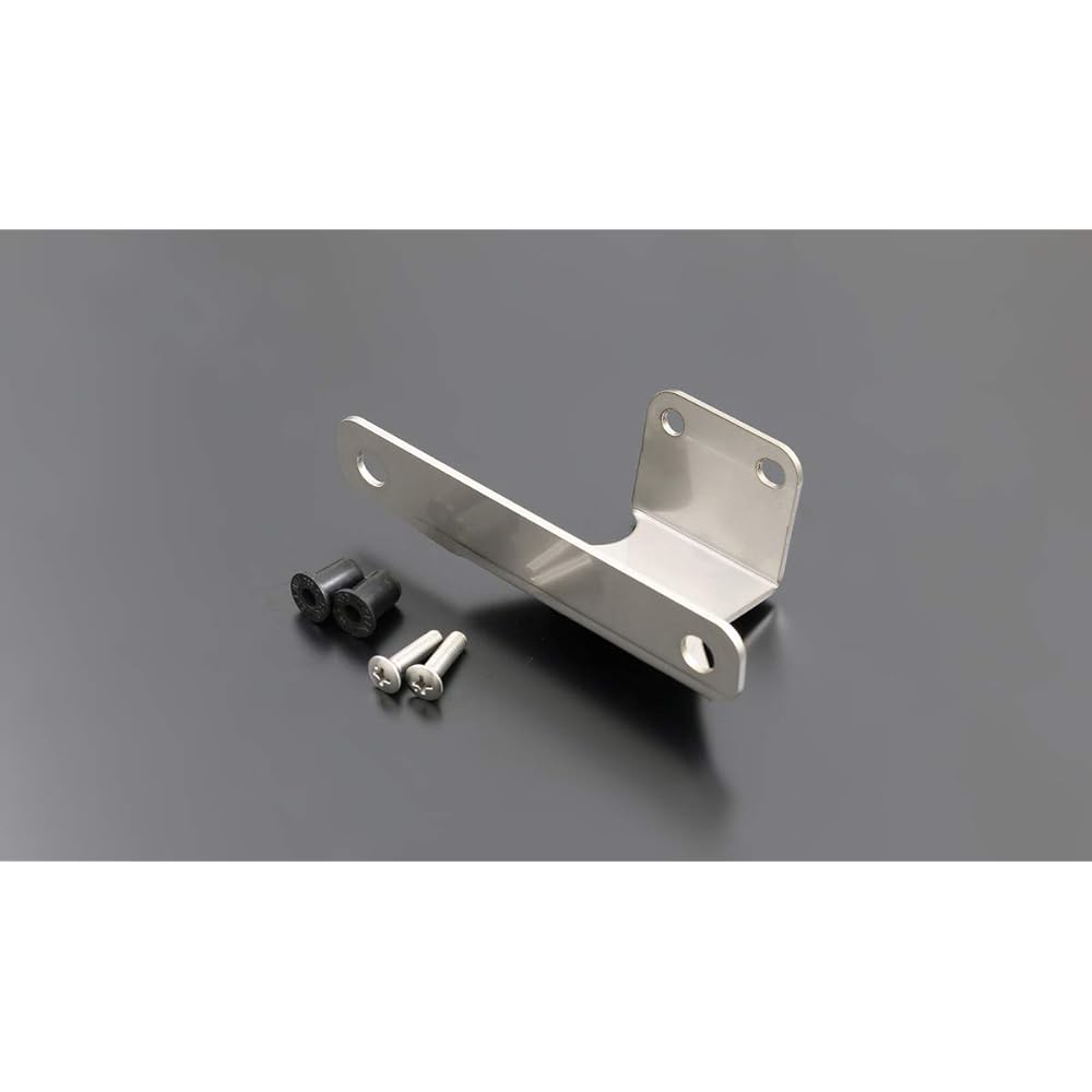 PMC Stem Emblem Set Z900RS Kawasaki Lowercase Mounting Stay Included Black 189-1026