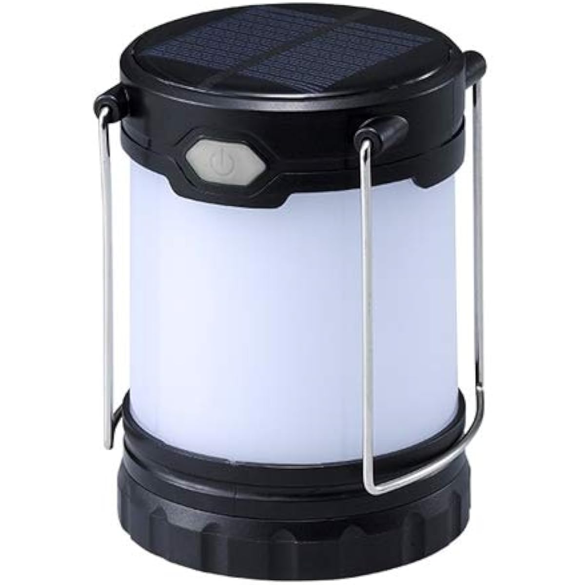 YAZAWA (Yazawa Corporation) Solar lantern that can also be charged via USB LA9S01BK