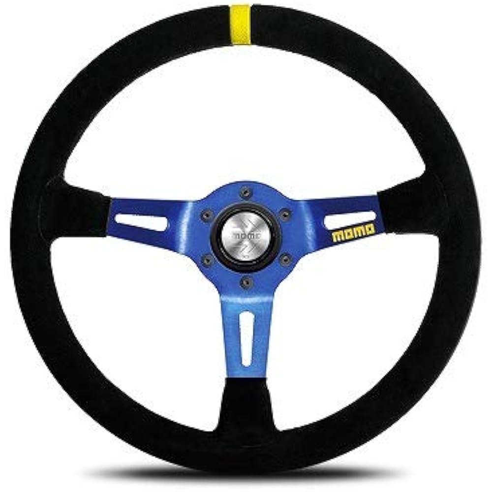 MOMO Steering MOD.08 35 pie BK/Suede M-63