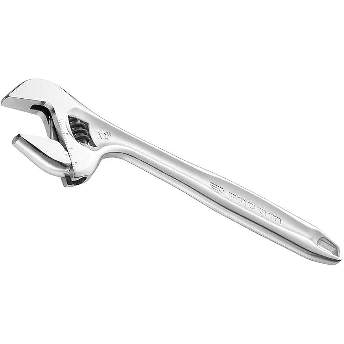 FACOM Monkey Wrench 375mm Maximum Opening 50mm Adjustment Wrench 101.15 With Adjustment Release Function Super Convenient Can Be Aligned to Nuts Instantly Chrome Plated Finish FACOM